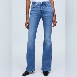 Madewell Women's Blue Flare Jeans